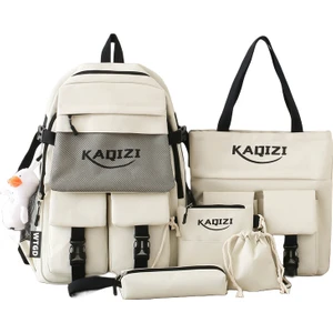 5 Parçalı Büyük Kapasiteli Sırt Çantası (Yurt Dışından)