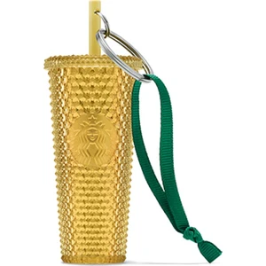 Starbucks® Parlak Anahtarlık - Altın Rengi - 11147268