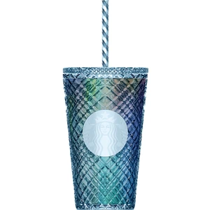 Starbucks® Parlak Plastik Soğuk Içecek Bardağı - Mavi - 473 ml - 11148819