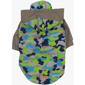 Bej Camouflage Kedi Köpek Montu Kedi Köpek Kıyafeti  - Xl