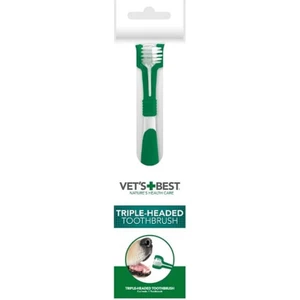 Vets Best Köpek Üç Başlı Diş Fırçası