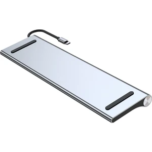 Daily Link Dailylink Macbook Pro Uyumlu 12IN1 Port Type-C USB HDMI Dönüştürücü Çoklayıcı 12 Girişli Port