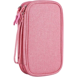 Kız Çocuk Elektronik Aksesuar Organizatör Poşet Çanta(Pembe) (Yurt Dışından)