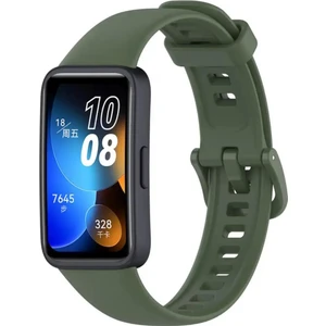 Huawei Band 8 Uyumlu Kordon Silikon Klasik Jel Kayış