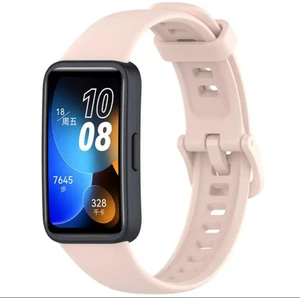 Huawei Band 8 Uyumlu Kordon Silikon Klasik Jel Kayış