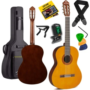 Midex MAXWORD X35 Profesyonel Masif Ağaç Klasik Gitar Seti 4/4 Yetişkin Seri üst Segment