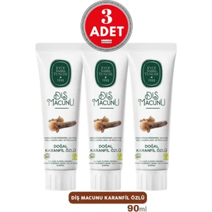 Eyüp Sabri Tuncer Diş Macunu Karanfil Özlü 90 ml x 3