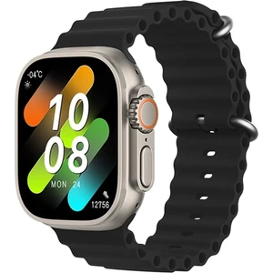 H11+ Ultra Watch 8 Pusula Nfc Siri Vidalı Kordon Bluetooth Arama Özellikli Akıllı Saat H11 Series