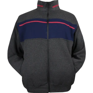 Maruf Shop Büyük Beden Erkek Sweat Dekons Antrasit 3 Iplik