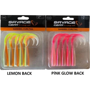 Savage Gear Lb Sandeel Curltail 10cm 5gr 5 Adet Silikon Yem İğnesiz Yeni