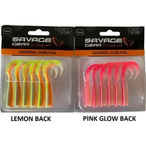 Savage Gear Lb Sandeel Curltail 7cm 2gr 6 Adet Silikon Yem İğnesiz Yeni