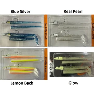 Savage Gear Sandeel And Slug 10CM 10GR 4+2 Adet Suni Silikon Yem