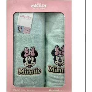 Banyo Seti Dısney Mınnıe Mouse Heart Mınt