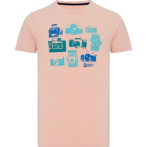 Routefield Timer Pembe Erkek T-shirt RFTIMER23-POW