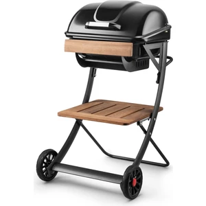 Teba Therm Taşınabilir Kapaklı Tekerlekli Barbekü Mangal