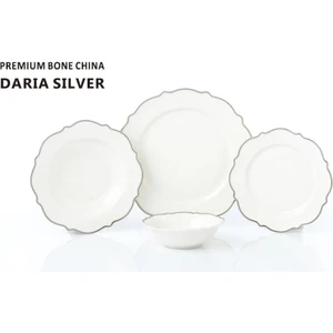 Pierre Cardin 58 Parça 12 Kişilik Yemek Takımı Daria Silver