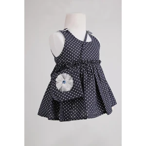 Pino Baby Bayramlık Puanlı Çantalı Elbise 2293