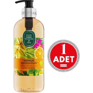 Eyüp Sabri Tuncer Bodrum Mandalinası Doğal Zeytinyağlı Sıvı Sabun 500 ml