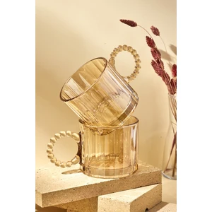 Ringo Line 325 ml 4'lü Cam Kupa Çay Kahve Bardağı