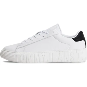 Tommy Hilfiger Tommy Jeans Leather  Outs Beyaz Erkek Sneaker