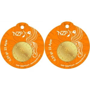 NZP Gold Çeyrek Gram 22 Ayar Altın - 2 Adet