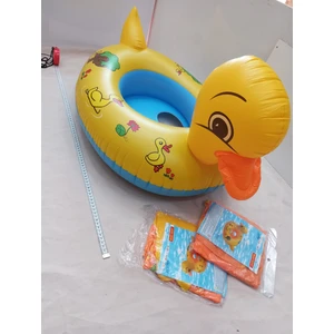 Elza Toys BABY BOAT Şişme Ördek Çocuk Can Simidi