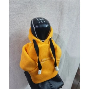 Sarı Vites Hoodie - Araç Vites Kıyafeti - Vites Poları - Her Araca Uyumlu