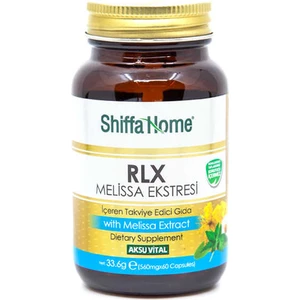 Aksu Vital Relax Melisa Ekstraktı 60 Kapsül x 560 Mg Rlx With Melissa Extract