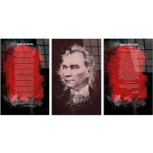 Atatürk - Istiklal Marşı - Gençliğe Hitabe2 (Toplam 3 Parça)