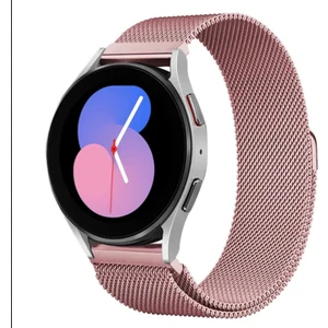 Cover Center  Honor Magic Watch 2 46MM/HONOR Watch Gs Uyumlu 22MM Metal Hasır Kordon Manyetik Metal Hasır Örgü