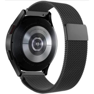 Cover Center  Huawei Watch 3/huawei Watch 3 Pro Uyumlu 22MM Metal Hasır Kordon Manyetik Metal Hasır Örgü