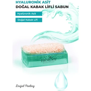 Biolea’s Doğal Kabak Lifli Hyalüronik Asit Sabun 110 gr