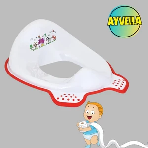 Çocuk Klozet Adaptörü Tuvalet Eğitimi Alıştırma Başlangıç Çok Renkli Hijyenik Adaptör