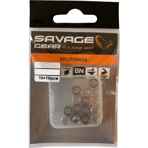 Savage Gear Split Rings Ss+Bln 10+10 Halka (20li Paket)