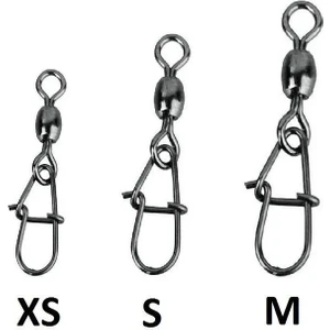 Savage Gear Eggsnap Swivel Klipsli Fırdöndü (10lu Paket)