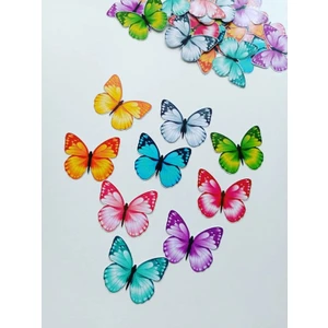 EyER Shoping Kelebek Buketi Için Parlak Kalın 220GR Fotoğraf Kağıdı Renkli