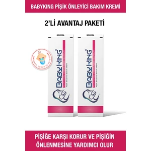 Baby King Pişik Önleyici Bakım Kremi 37 gr 2 Adet