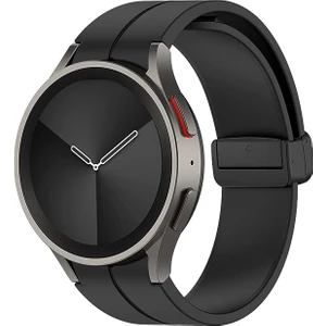 Nezih Case Samsung Galaxy Watch 6 40 / 44MM Uyumlu Kordon Magnet Tokalı Silikon Strap