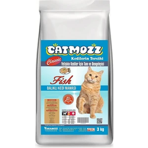 Classic Balıklı Yetişkin Kedi Maması 3 kg