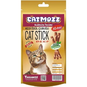 Stick Biftekli Kediler Için Ödül Çubuğu 10 Lu Paket