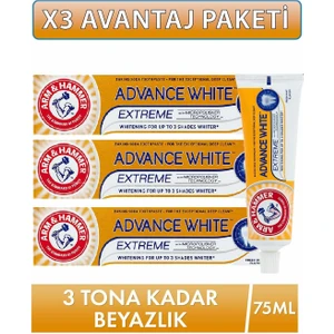 Arm & Hammer ﻿arm & Hammer Advance White Diş Macunu 3 x 75 ml