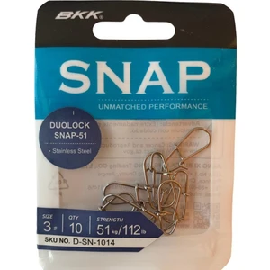 Duolock Snap-51 Klips No:3 (10lu Paket)