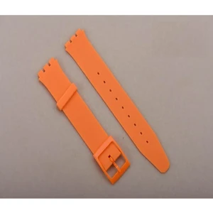Swatch Kordon 20MM Swatch Kayış Saat Kordon Turuncu