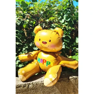 Oturabilen Ayı Balon Teddy Bear Tatlı Ayı Doğum Günü Parti Balonu