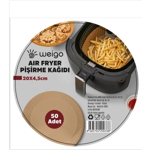 Airfryer Pişirme Kağıdı Xl- 100  Adet Hava Fritözü Airfryer Firitözü Airfryer Yağsız Firitöz Pişirme