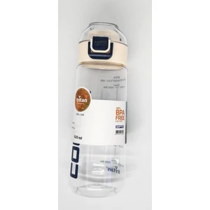 Cool-J Air 620ML Beyaz Kilitli Tritan K7547 Matara