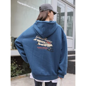 Kadın The Theater Baskılı Sweatshirt