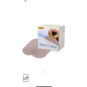 Abranet Ace 125 mm Cırt Zımpara P180 Kum 5 Adet