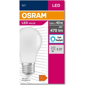 4,9W LED Value Beyaz Işık E-27 Mini LED Ampul 5 Adet