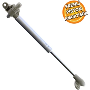 Std Dolap Amortisörü Gazlı Piston Kapak Hidroliği Fren Frenli Ayarlanabilir (27 cm 100 Nt)